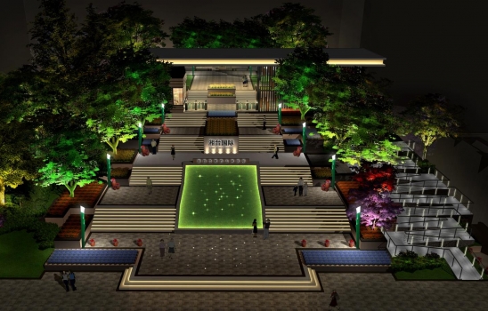 简述亮化工程中照明设计注意事项-湖南照明工程公司