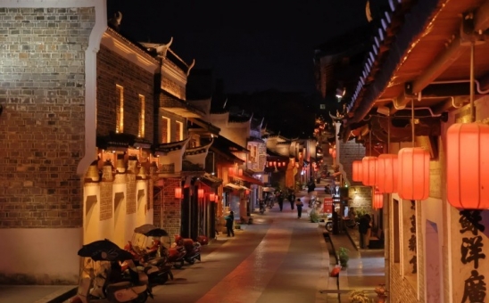 黎平翘街古建亮化设计项目